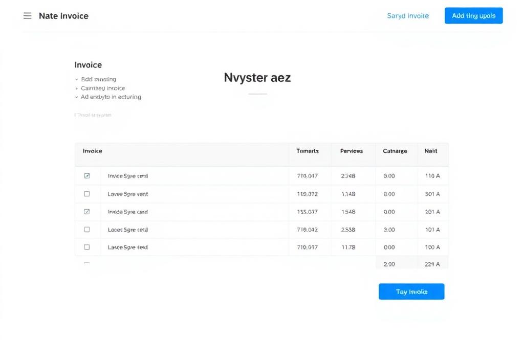 Business Invoice Generator interface preview