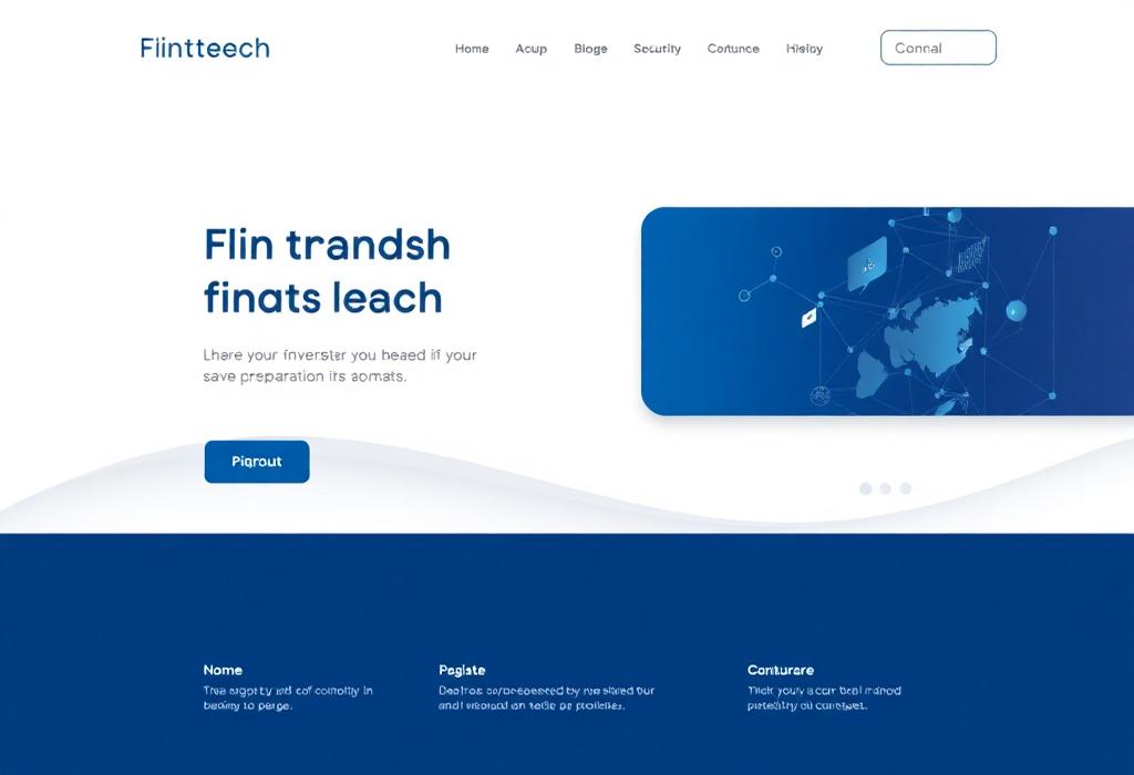 Vertex Fintech Platform — Corporate Website project screenshot
