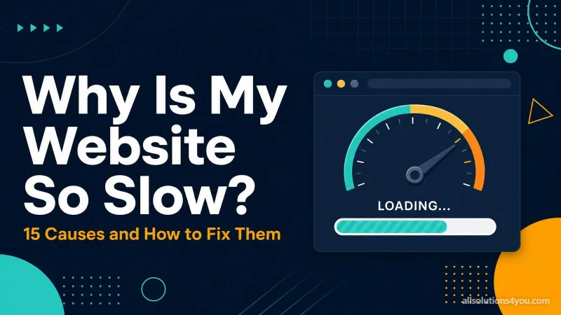 A browser window containing a speedometer whose needle has swung into the orange, above a half-filled loading bar.